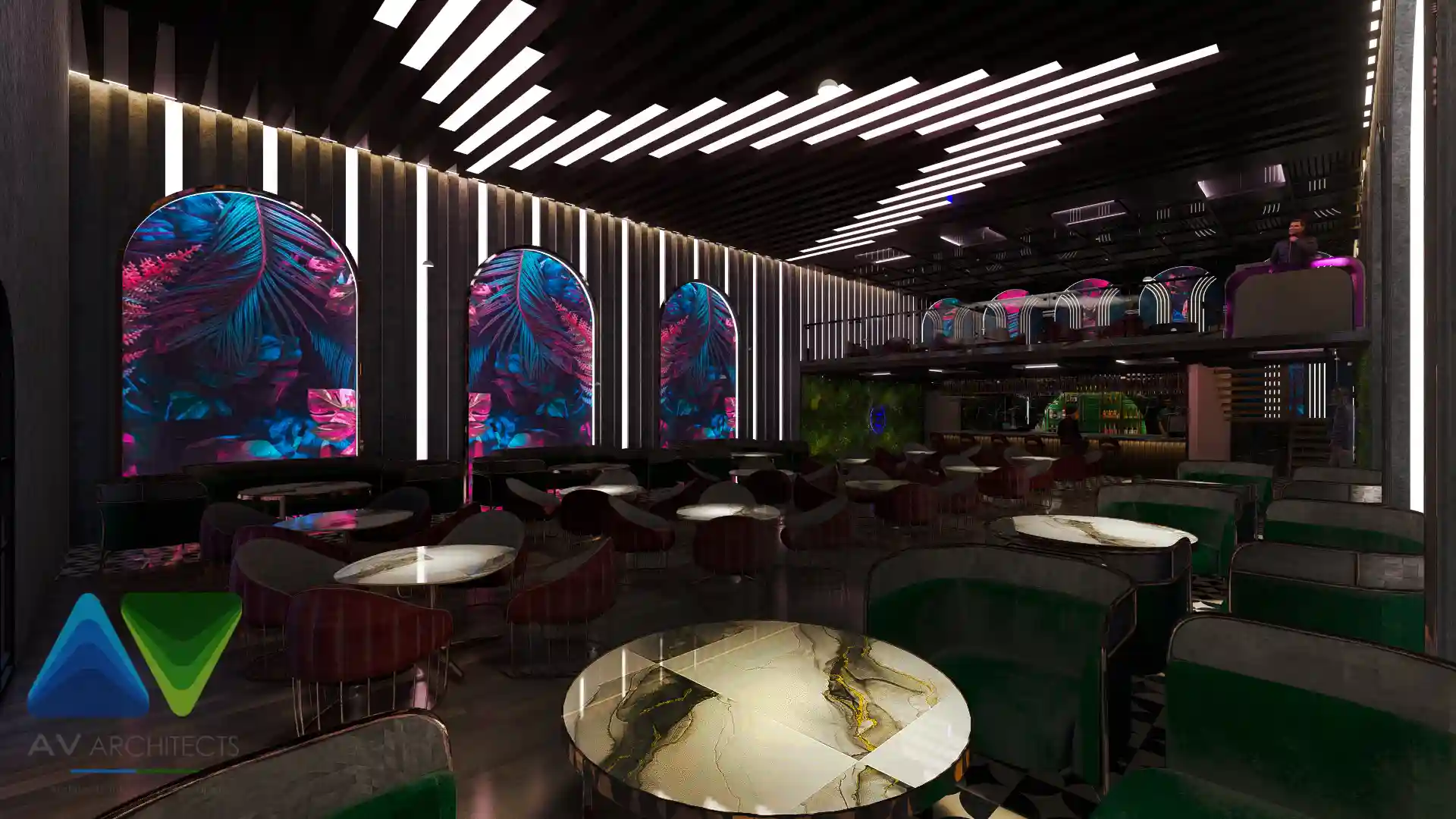 Night Club commercial Interior Project